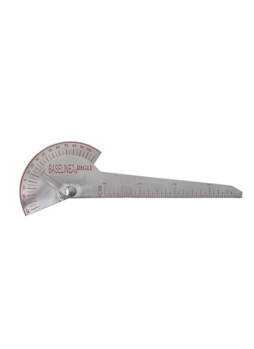 Goniometer 10 cm roestvrij staal 180 graden