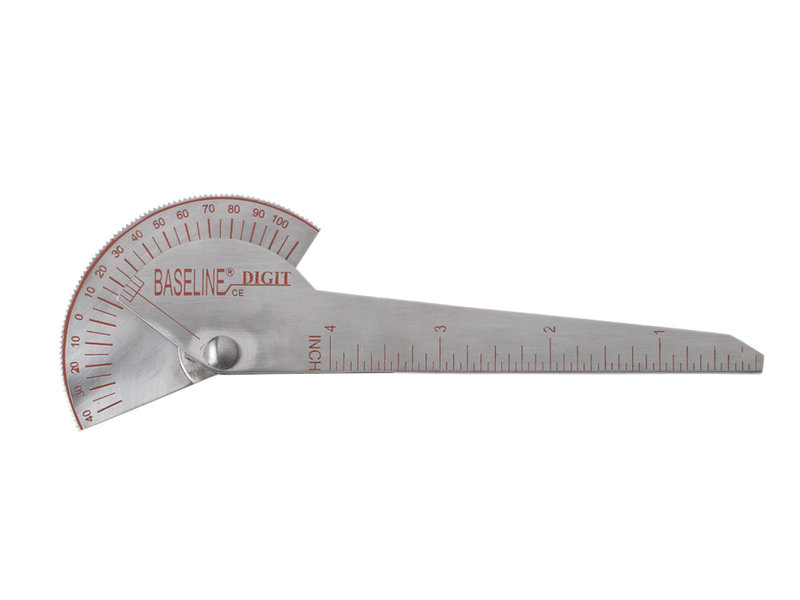 Goniometer 10 cm aus Edelstahl 180 Grad