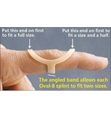 3 Point Products Oval-8 vingerspalk splint - 3 matenset