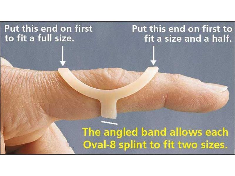 3 Point Products Oval-8® Finger Splint ensemble de 3 pièces