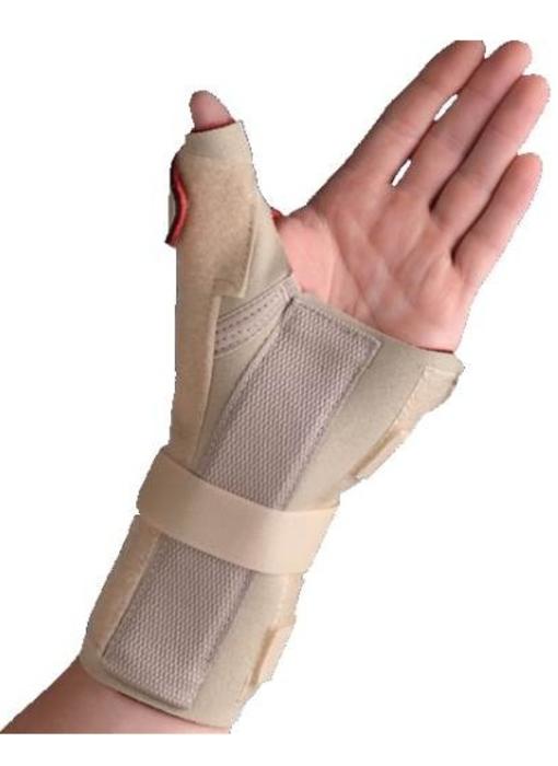 Thermoskin Thermal wrist/hand brace with thumb splint