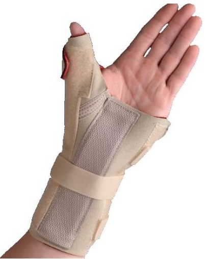 Comfort wrist brace black - Stockx Medical