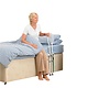 Bed Transfer with support bracket on the floor Bed Grab Rail
