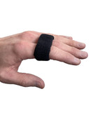 Elastic finger splint black