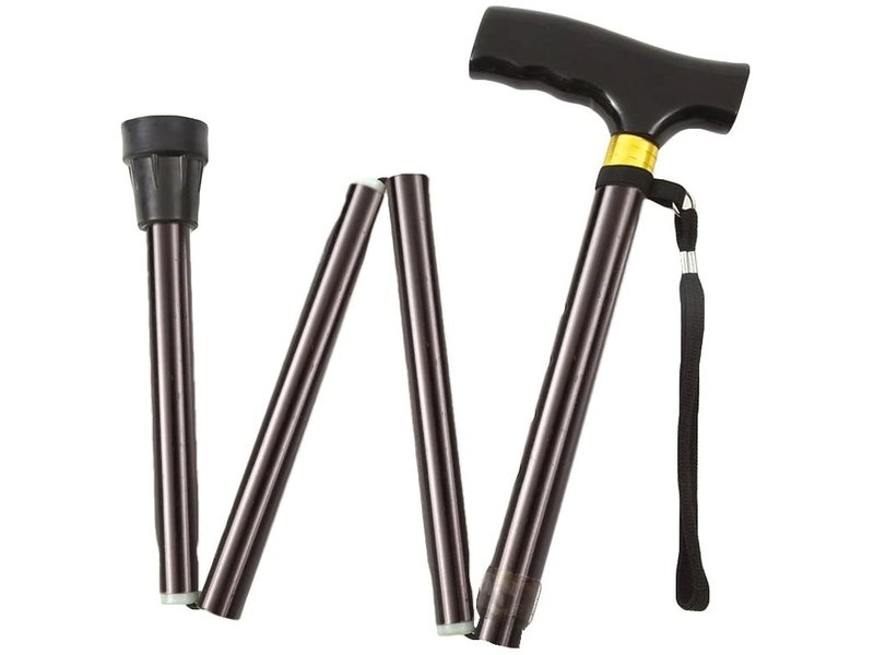 Lightweight aluminum walking stick