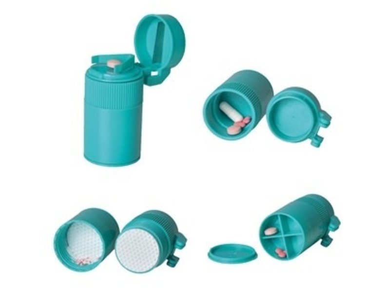 Pillenvergruizer met opbergvakje