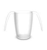 Cup with two handles 1+1 free
