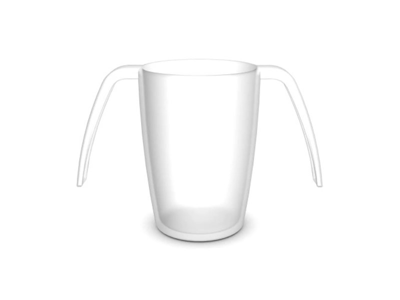 Cup with two handles 1+1 free