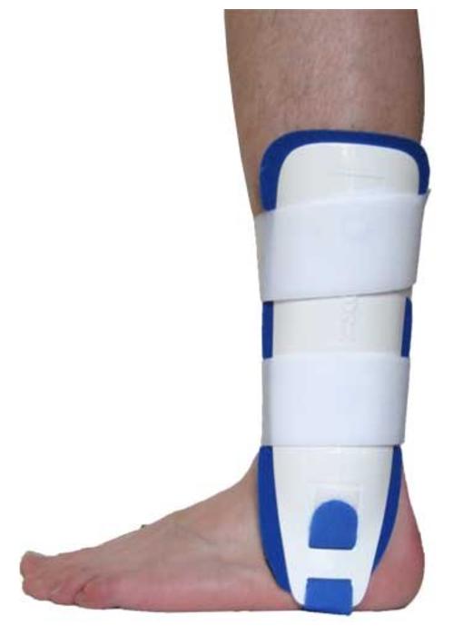 Gibaud Ankle stabilization with textile padding