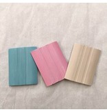 Kleermakerskrijt rood, geel en blauw 3 stuks