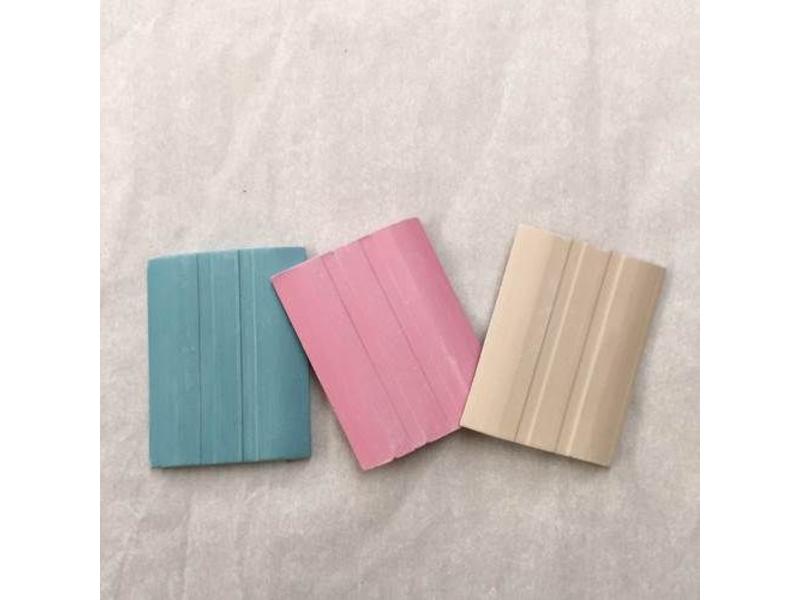 Tailor Chalk red, yellow and blue 3 pieces