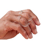 3 Point Products Oval-8® - Finger Splints - Clear - 5 pieces