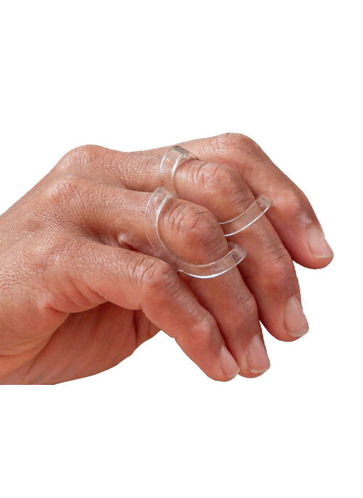 3 Point Products Oval-8® - Finger Splints - Clear - 5 stuks