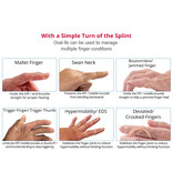 3 Point Products Oval-8® Finger Splint Multi-Size 3-pack