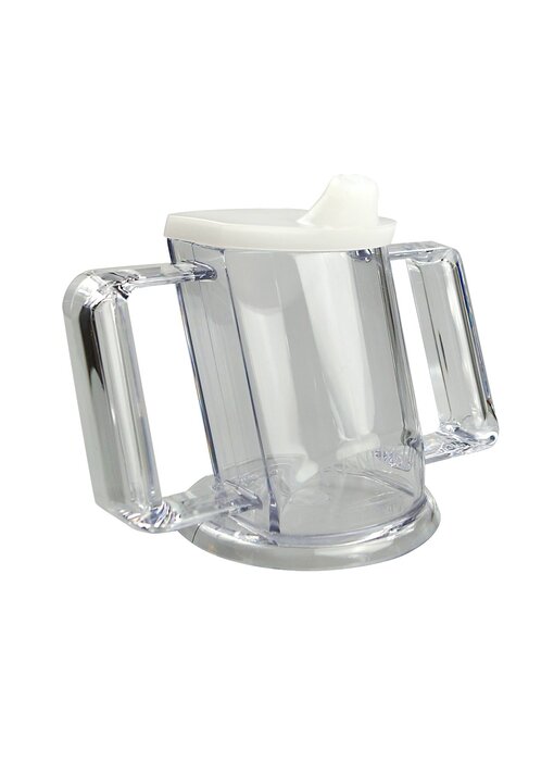 HenroCup angled cup with two spouts