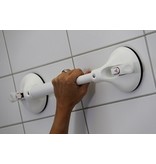 Wall bracket suction cup with fixed length and safety indicator
