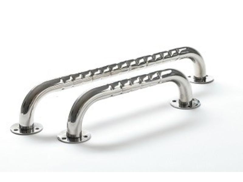 Wall bracket stainless steel with non-slip ribbing