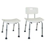 Shower chair with molded seat Duro