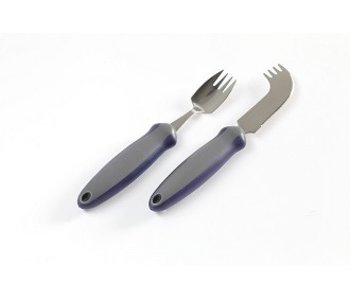 Eenhandig bestek Newstead – ergonomisch bestek met antislip handvat
