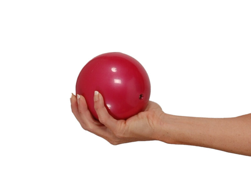Verzwaarde bal oefentherapie – therapiebal met gewicht
