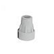Embouts en caoutchouc pour béquille/canne 22 mm gris robuste