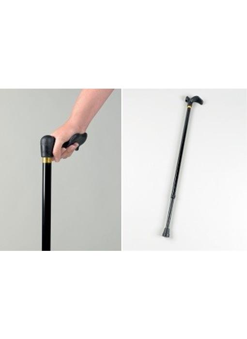 Walking stick with wide handles Palm Grip