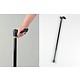 Walking stick with wide handles Palm Grip