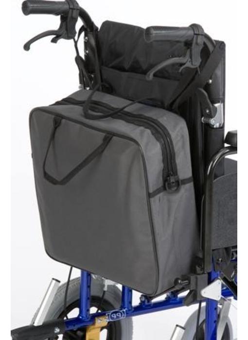 Shopping bag for behind the wheelchair