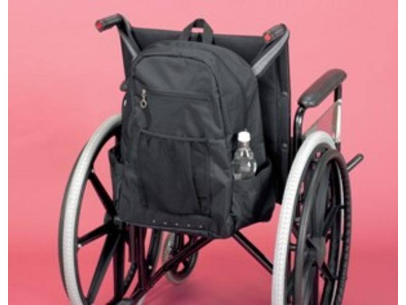 Storage bag for the back of the wheelchair Deluxe