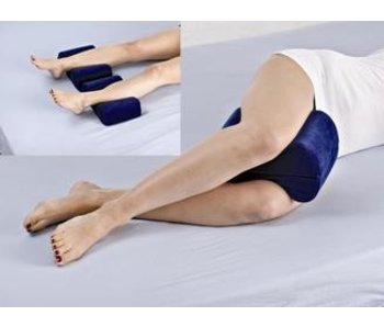 Visco-elastisch afstandskussentje voor tussen de benen