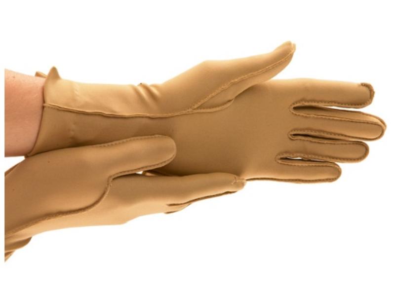 Isotoner therapeutic edema gloves fingers closed