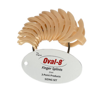 3 Point Products Oval-8® Größen eingestellt - beige