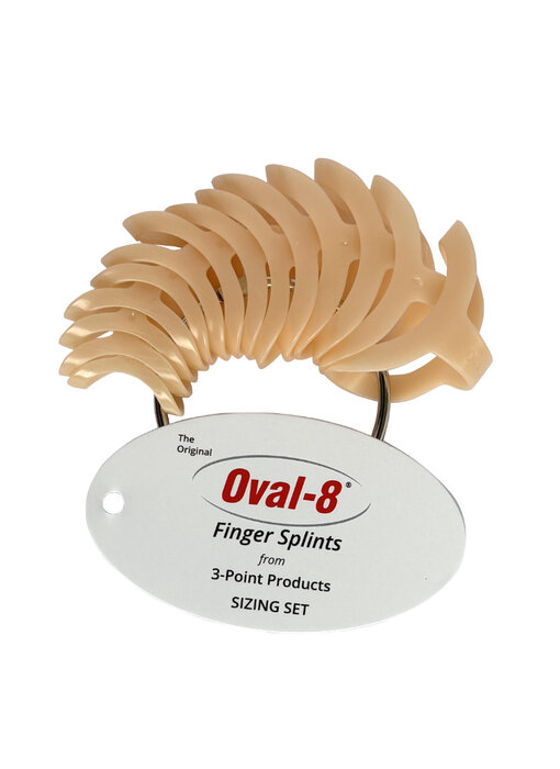 3 Point Products Oval-8® Größen eingestellt - beige