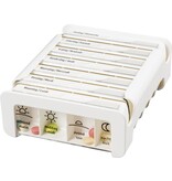 Pillbox ANABOX - Compact - 1 week - 4 compartments per day
