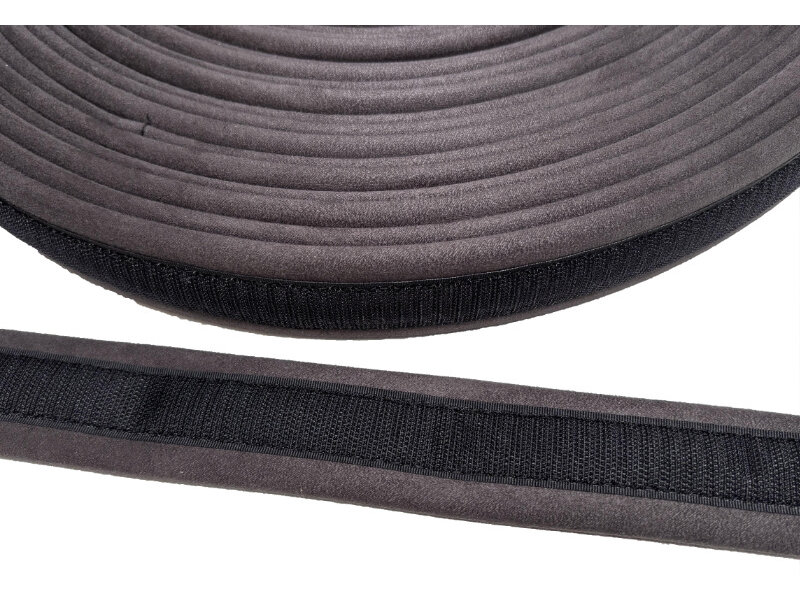 VELCRO® brand Polster zeemleer band grijs