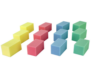 Hand therapy foam blocks
