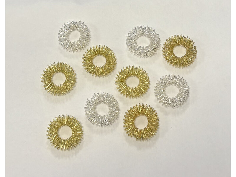 Acupuncture rings - 10 pieces