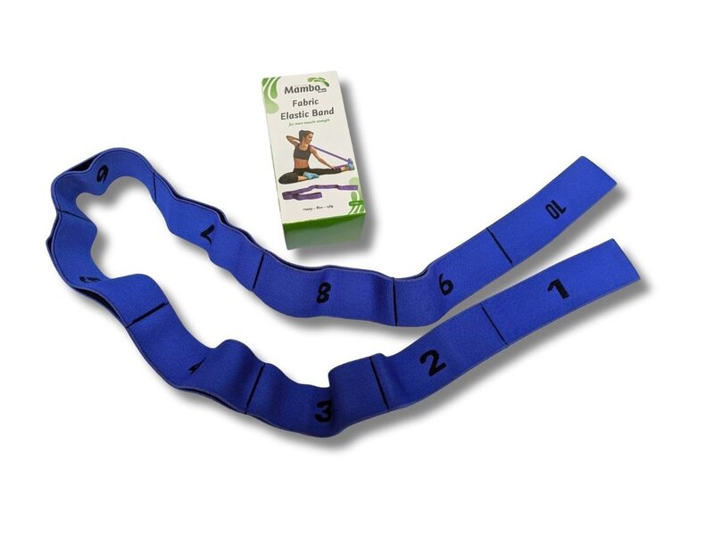 Mambo Max elastic band 10 lussen – weerstandsband voor training en revalidatie