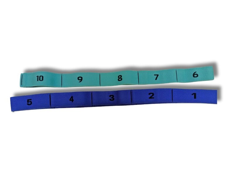 Mambo Max elastic band 10 lussen – weerstandsband voor training en revalidatie