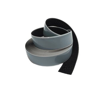 Self-adhesive hook tape S-glue 25 mm x 5 m black
