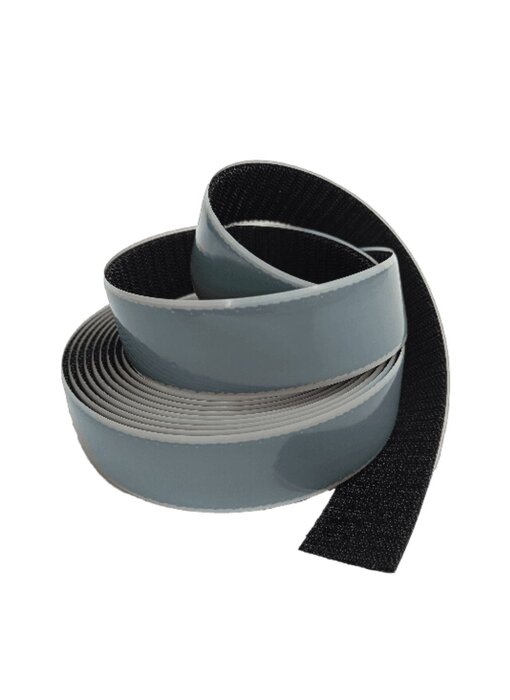 Selbstklebendes Hakenband S-Kleber 25 mm x 5 m schwarz