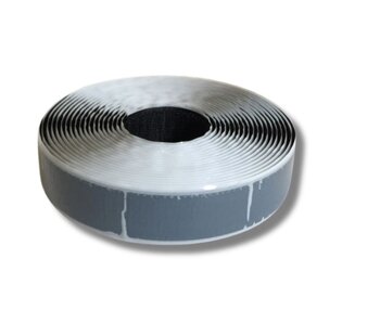 Self-adhesive loop tape S-glue 25 mm x 5 m black