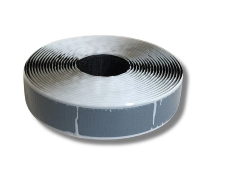 Zelfklevend lusband S-lijm 25 mm x 5 m zwart