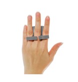 Éplucheur ergonomique avec prise pour les doigts