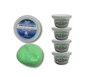 Putty medium Green, 3oz - 5 stuks