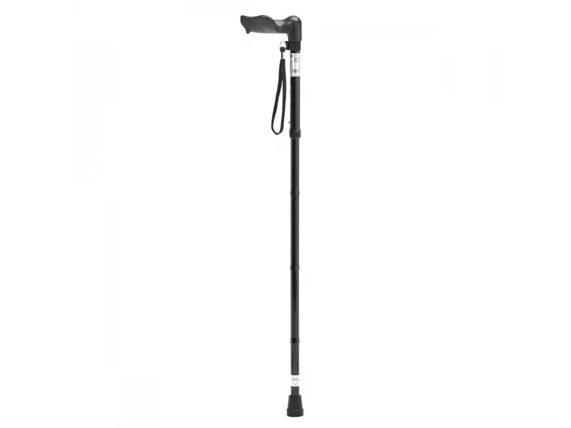 Walking stick with wide handles Palm Grip