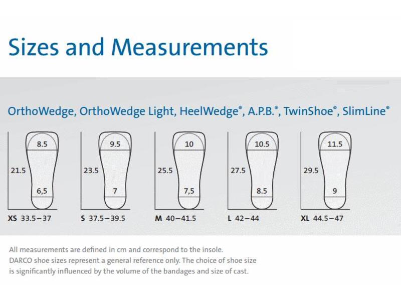 Darco Ortho Wedge shoe