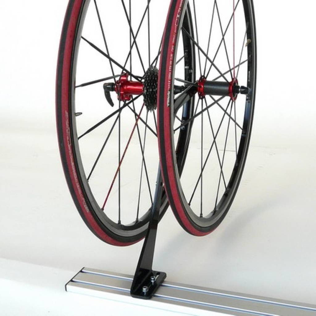 bike rack wheel holder