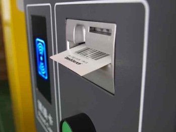 Parkeerticket papier 80mm breed