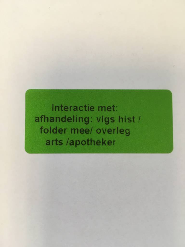 Interactie met: